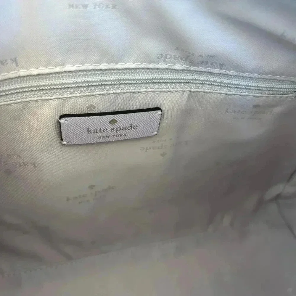 Kate Spade  Madison Large Duffle satchel  Crossbody Bag Pastel Lavender - Picture 9 of 10